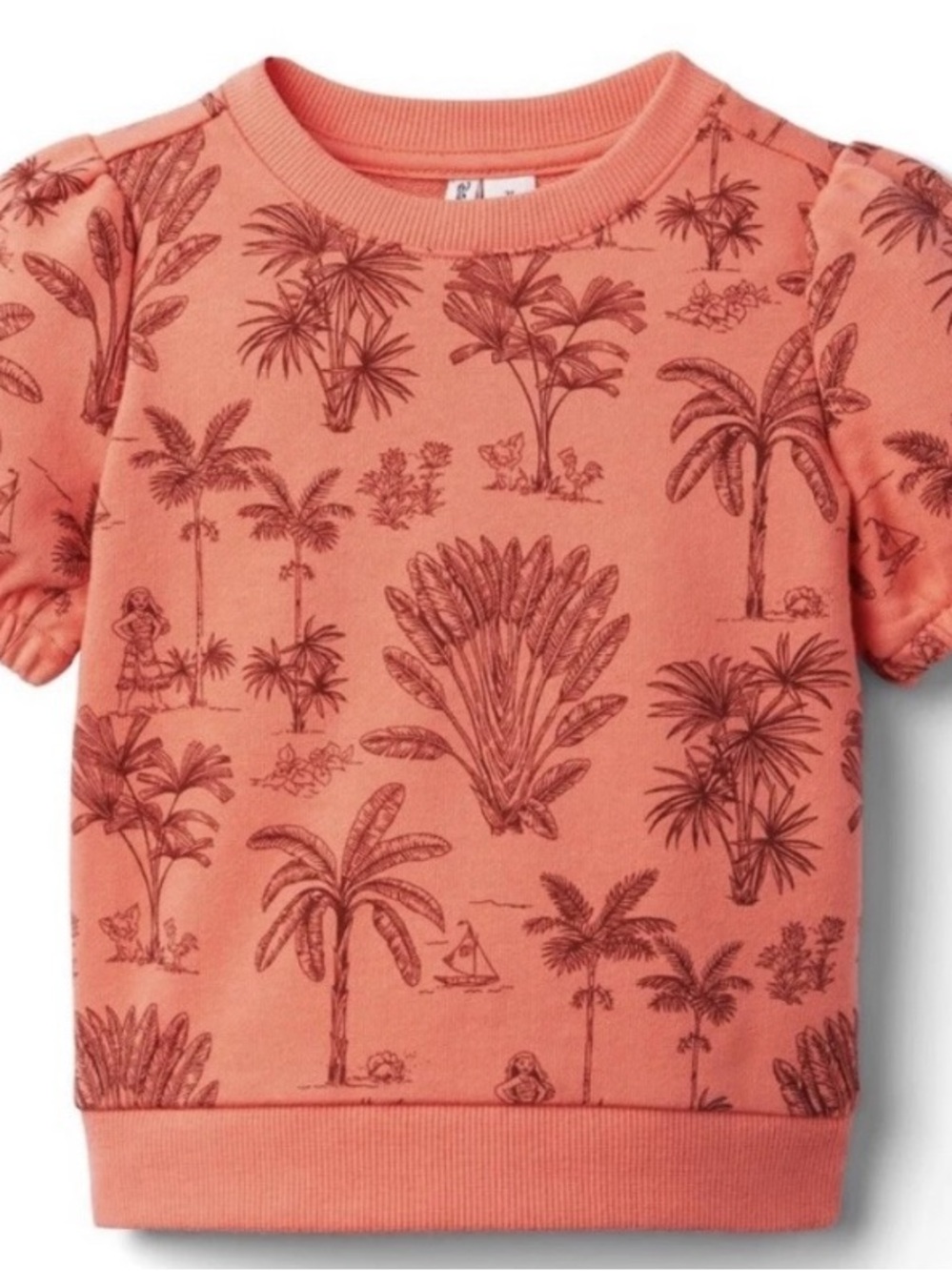 Janie and Jack Disney Moana top - girls size 4